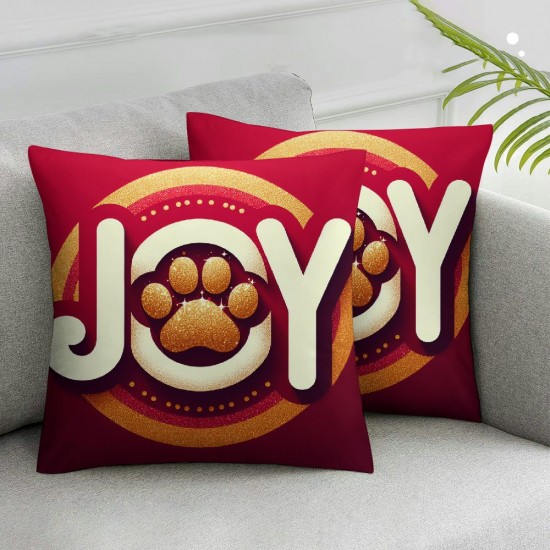 Christmas Pillow Covers Dog Red Throw Pillow Covers Pillowcase Home Decor Living Room Farmhouse Decorative Cushion Case for Sofa Couch