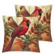 Fall Pillow Covers Throw Pillows Pillowcase Linen Sofa Couch Cushion Case for Fall Home Decor