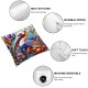 Mardi Gras Pillow Covers Throw Pillow Covers Living Room Decorative Pillowcase Cushion Case for Sofa Couch