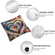 Valentines Day Pillow Covers Valentines Love Throw Pillowcase Cushion Case Sofa Home Decorations Wedding Anniversary Decor