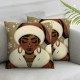 Christmas Pillow Covers Throw Pillow Covers Pillowcase Home Decor Living Room House Decorative Cushion Case for Sofa Couch