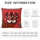 Christmas Pillow Covers Throw Pillows Living Room Red Decorative Pillow for Sofa Merry Christmas Home Decor