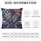 Pillow Covers Flowers Love Hearts Hand Painted Style American Patriotic Throw Pillow Covers Pillowcase Decorations for Sofa Couch