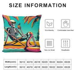 Summer Pillow Covers Throw Pillow Covers Summer Cushion Case Decor for Sofa Couch