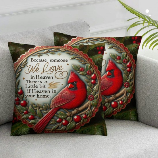 Christmas Pillow Covers Throw Pillow Covers Christmas Winter Pillowcase Farmhouse Home Decor Living Room House Decorative Cushion Case for Sofa Couch