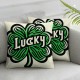 St Patricks Day Pillow Covers Throw Pillowcase Hat Wishes Home Sofa Pillowcase Decoration Cushion Cases