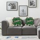 St Patricks Day Pillow Covers Throw Pillowcase Hat Wishes Home Sofa Pillowcase Decoration Cushion Cases